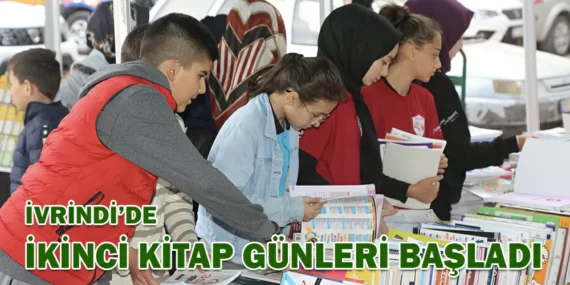 İVRİNDİ’DE İKİNCİ KİTAP GÜNLERİ BAŞLADI