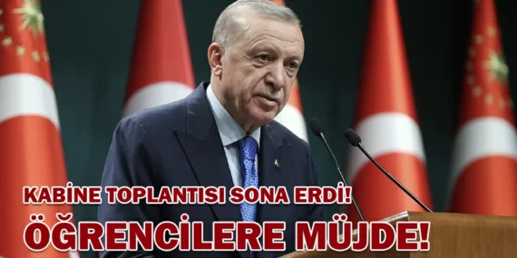 KABİNE TOPLANTISI SONA ERDİ!