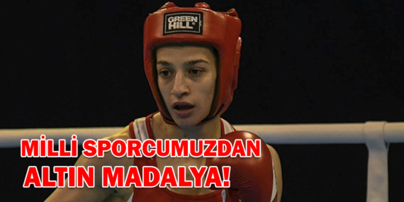 MİLLİ SPORCULARIMIZDAN ALTIN MADALYA!