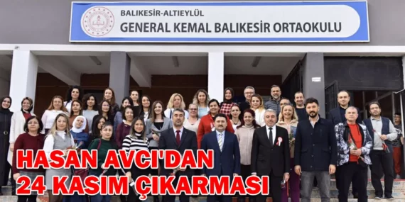 HASAN AVCI’DAN 24 KASIM ÇIKARMASI