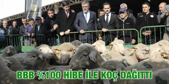 BBB, %100 HİBE İLE KOÇ DAĞITTI