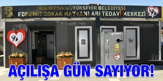 BBB’DEN, EDREMİT’E SOKAK HAYVANLARI TEDAVİ MERKEZİ
