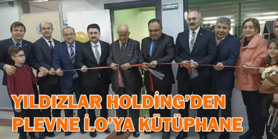 PLEVNE İLKOKULU’NA KÜTÜPHANE