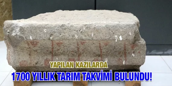 1700 YILLIK TARIM TAKVİMİ BULUNDU!