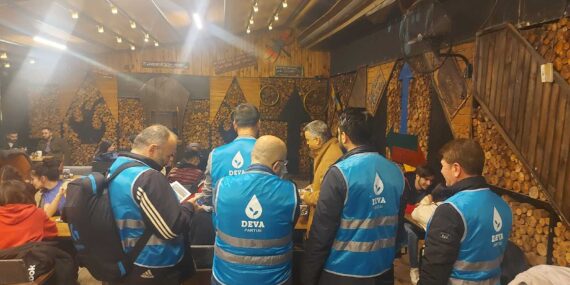 Deva’nın ‘Mavi Yeleklileri’ her yerde!