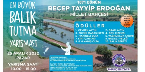 Bigadiç’ten sıra dışı etkinlik!