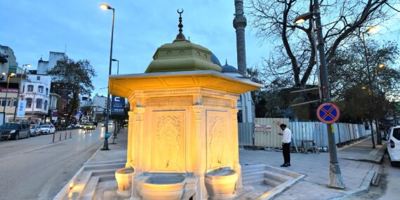 Haydar Çavuş Çeşmesi’ne, Büyükşehir eli değdi