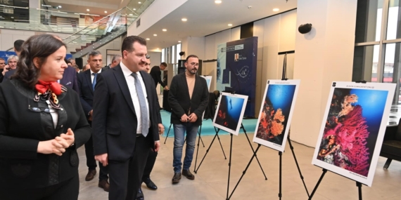 Türkiye’nin en büyük su altı fotoğraf sergisi Balıkesir’de