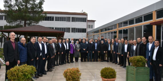 AK Parti Balıkesir İl Başkanlığı Aralık ayı ilçe başkanları toplantısı yaptı