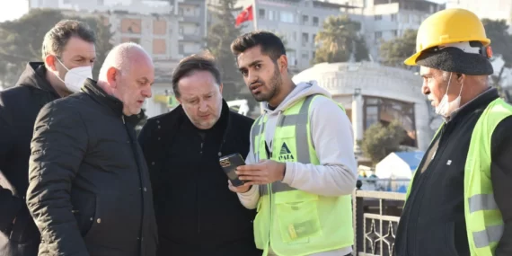 Başkan Orkan deprem bölgesinde
