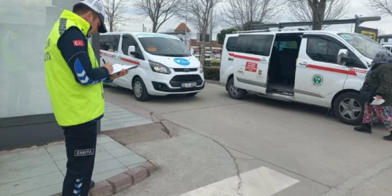 Toplu taşıma araçları denetimde
