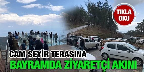 Cam Seyir Terası’na yoğun ilgi