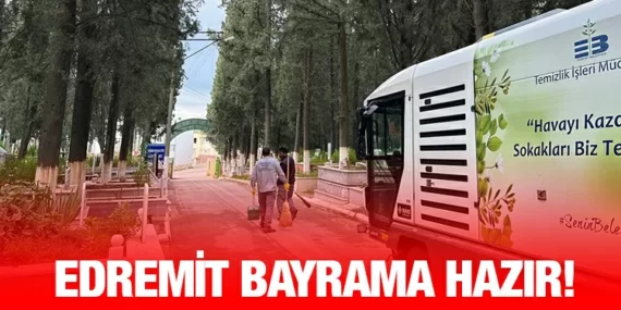 Edremit Belediyesi bayrama hazır