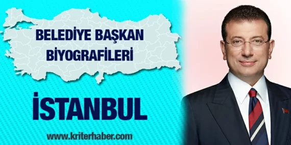 İstanbul Büyükşehir Belediye Başkanı Ekrem İmamoğlu