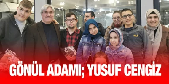 BAŞKAN CENGİZ GÖNÜLLERE DOKUNUYOR