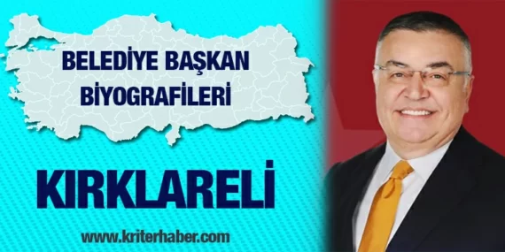 Kırklareli Belediye Başkanı Mehmet Siyam Kesimoğlu