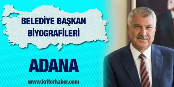 Adana Büyükşehir Belediye Başkanı Zeydan Karalar