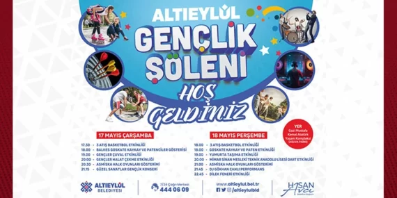 ALTIEYLÜL’DEN GENÇLİK FESTİVALİ