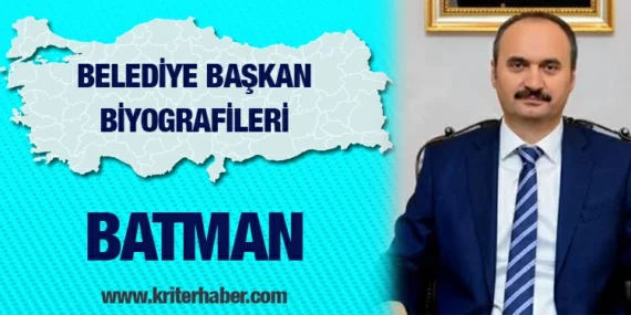 Batman Belediye Başkanı Ekrem Canalp