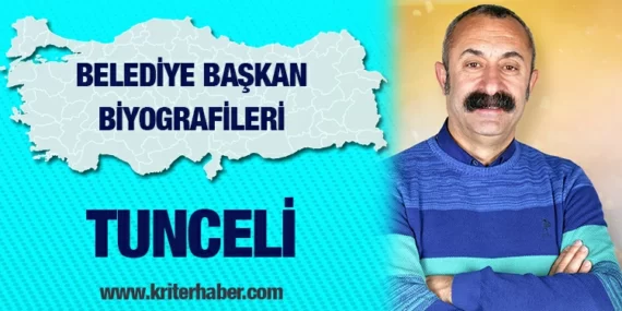 Tunceli Belediye Başkanı Fatih Mehmet Maçoğlu