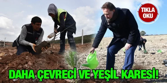 KARESİ BELEDİYESİ ÇEVRECİ HAMLELERİNİ SÜRDÜRÜYOR