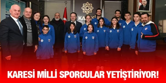 KARESİ BELEDİYESPOR BAŞARIDAN BAŞARIYA KOŞUYOR