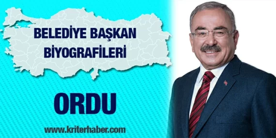 Ordu Büyükşehir Belediye Başkanı Mehmet Hilmi Güler