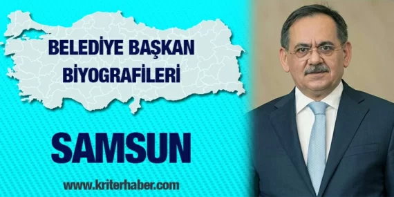 Samsun Büyükşehir Belediye Başkanı Mustafa Demir