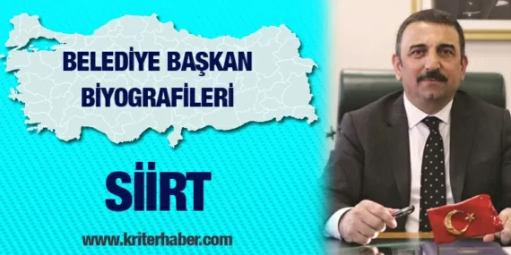 Siirt Belediye Başkanı Osman Hacıbektaşoğlu