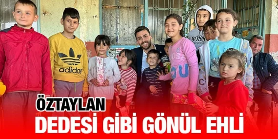 Öztaylan, gönüllere dokunuyor