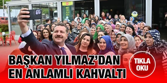 Başkan Yılmaz, engelli bireylerin anneleriyle kahvaltıda buluştu