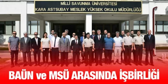 Balıkesir Üniversitesi ve MSÜ Kara Astsubay MYO Arasında İş birliği Adımları Atılıyor