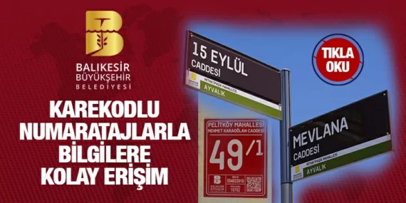 Büyükşehir’den 20 ilçeye 30 milyon liralık numarataj yatırımı