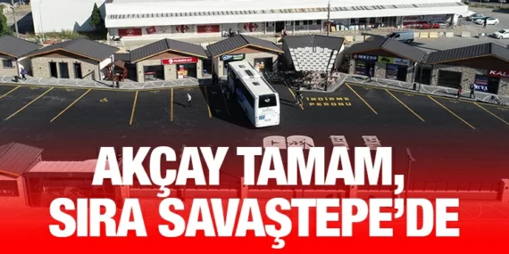 Akçay Terminali yeni görünümüyle vatandaşların hizmetinde