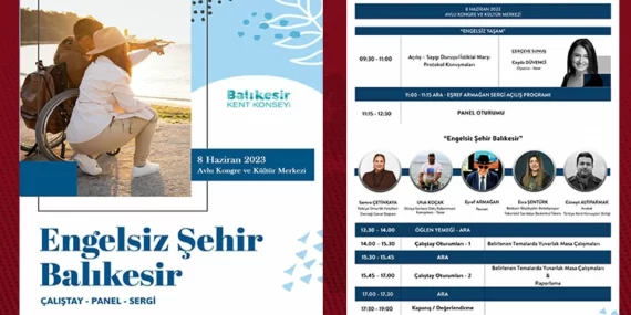 Engelsiz Şehir Balıkesir Çalıştayı yapılacak