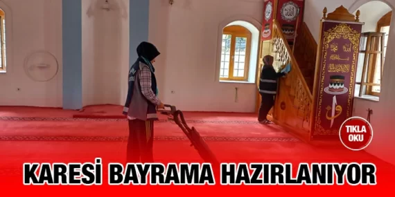 KARESİ’DE KURBAN BAYRAMI HAZIRLIKLARI DEVAM EDİYOR
