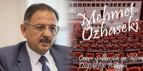 Mehmet Özhaseki – Çevre Şehircilik ve İklim Değişikliği Bakanı