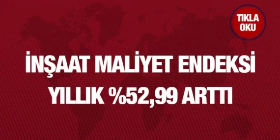 Nisan 2023 İnşaat Maliyet Endeksi