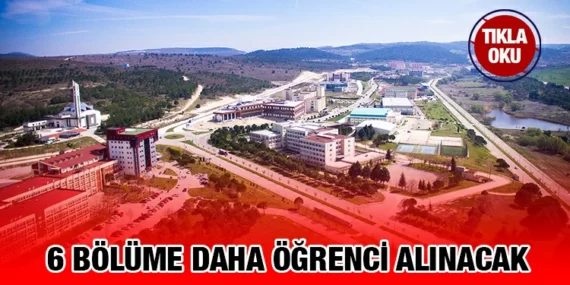 ÜNİVERSİTE BÜYÜYOR!