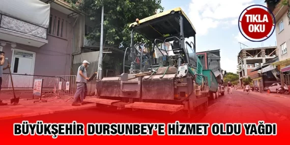 Büyükşehir’den Dursunbey yatırımlarına tam gaz