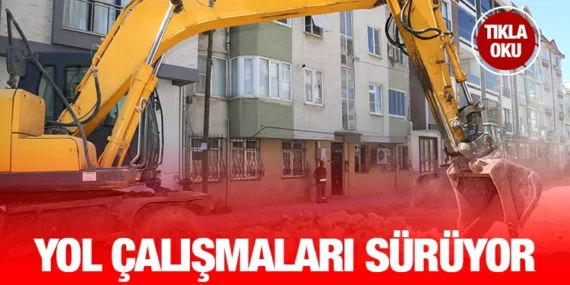 Edremit’te Yol Çalışmaları Hız Kesmeden Devam Ediyor