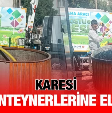 karesi_cop_konteynerlerine_el_atiyor