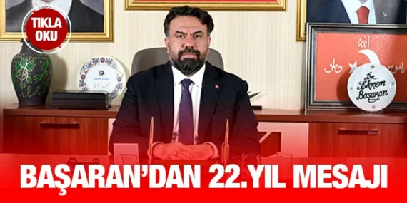 EKREM BAŞARAN: “AK PARTİ MİLLETİMİZLE BİRLİKTE YOLUNA DEVAM EDİYOR”