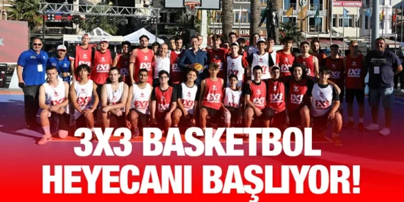 BANDIRMA’DA 3X3 BASKETBOL HEYECANI BAŞLIYOR