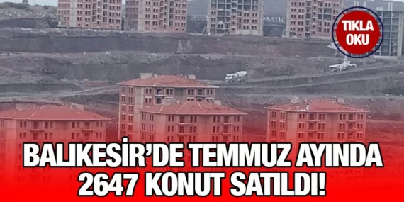 Temmuz 2023 Konut Satış İstatistikleri