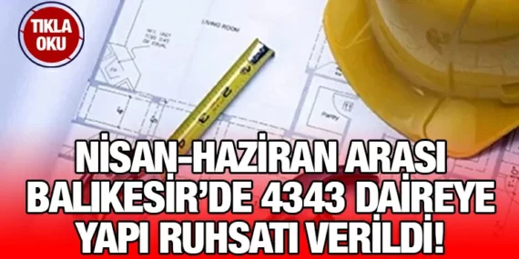 Yapı İzin İstatistikleri, II. Çeyrek: Nisan – Haziran, 2023
