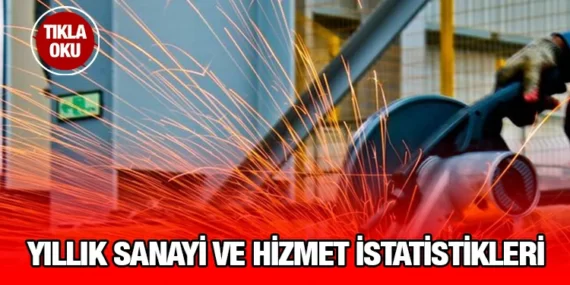 2022 Yıllık Sanayi ve Hizmet İstatistikleri