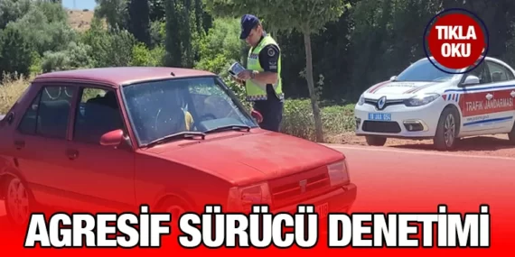TRAFİK JANDARMASI ÇALIŞIYOR