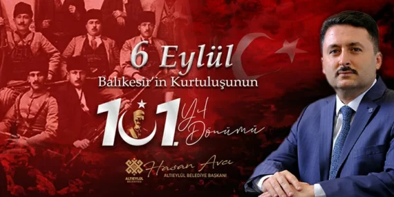 Kurtuluşun 101. Yılını gururla ve coşkuyla kutluyoruz