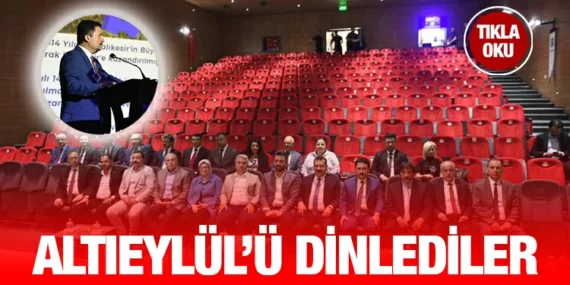 BAŞKAN AVCI VİZYON PROJELERİNİN SUNUMUNU YAPTI